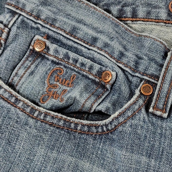 Cruel Girl Jeans*Womens 5x30 Regular *Mid Rise*Medium Wash*Bootcut - Picture 3 of 13